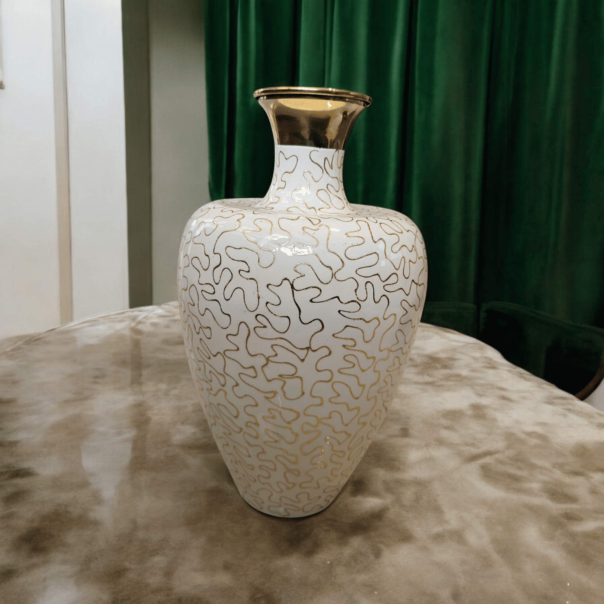 Regal Bloom Flower Vase