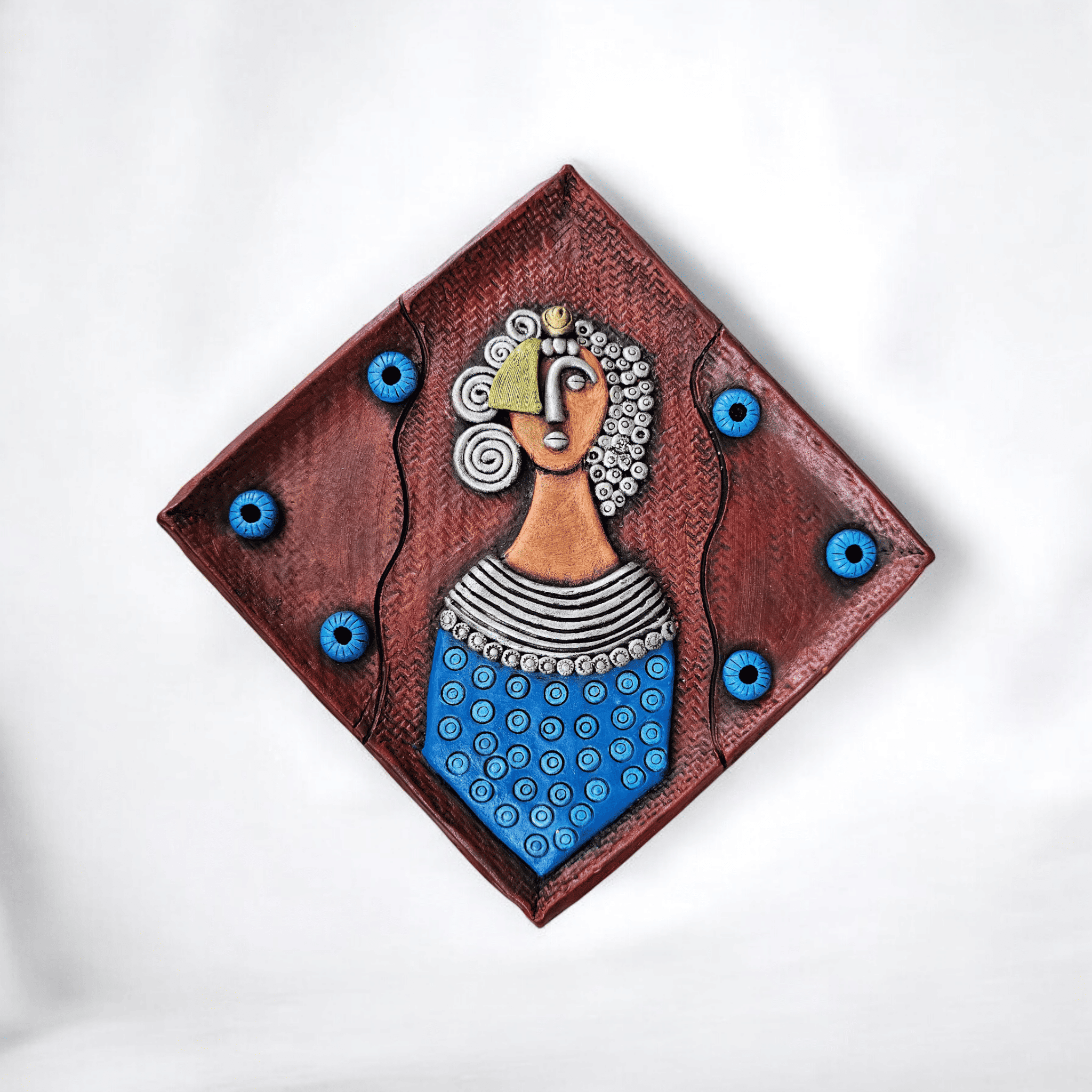 Terracotta wall doll