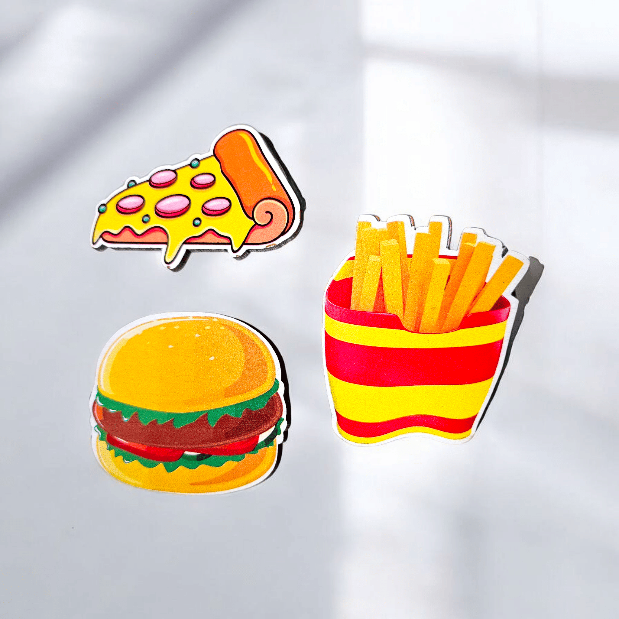 Food themed Magnet (set of 3)