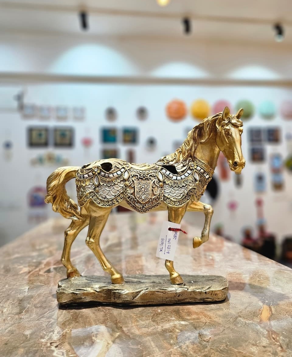 Golden horse