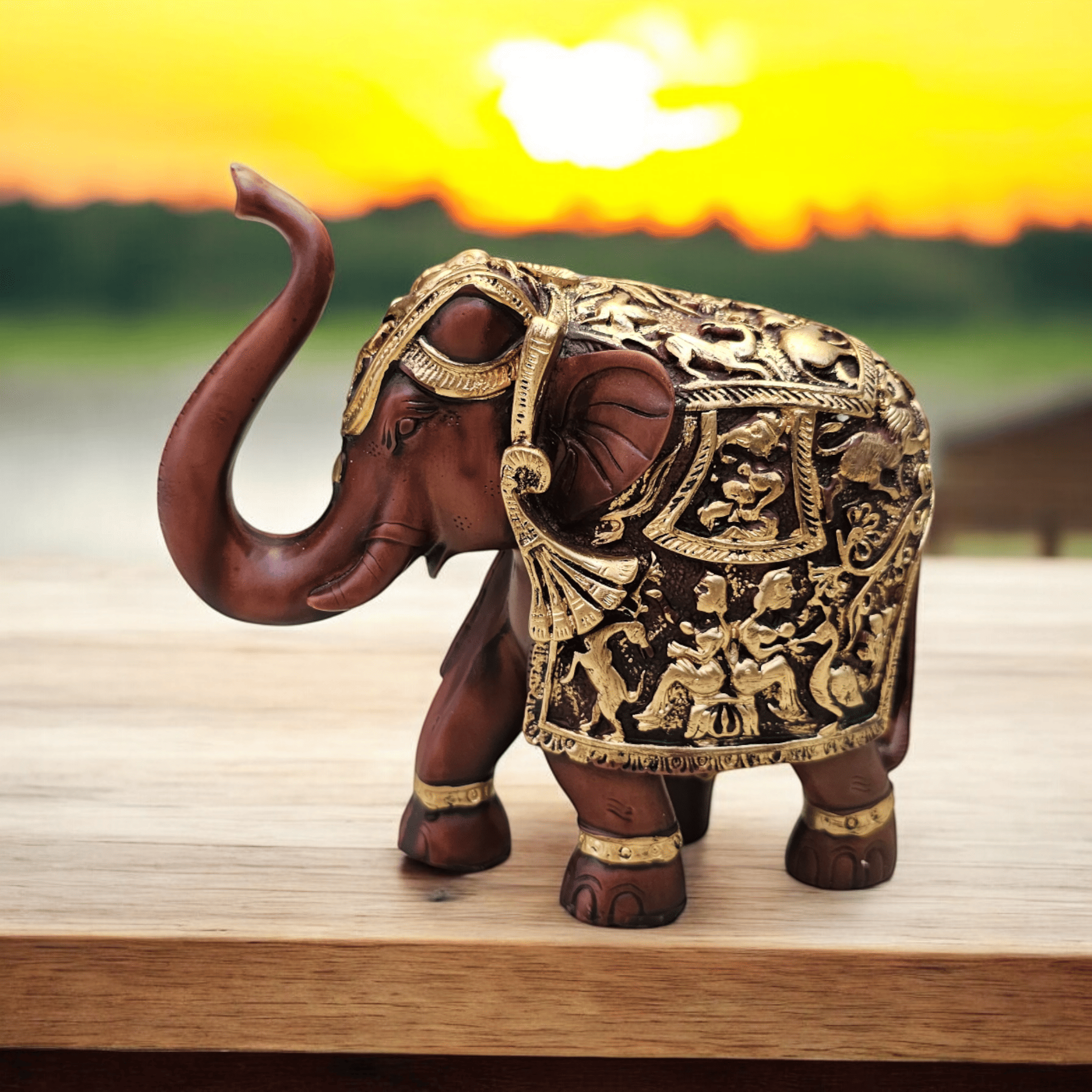 Brown designer Elephant