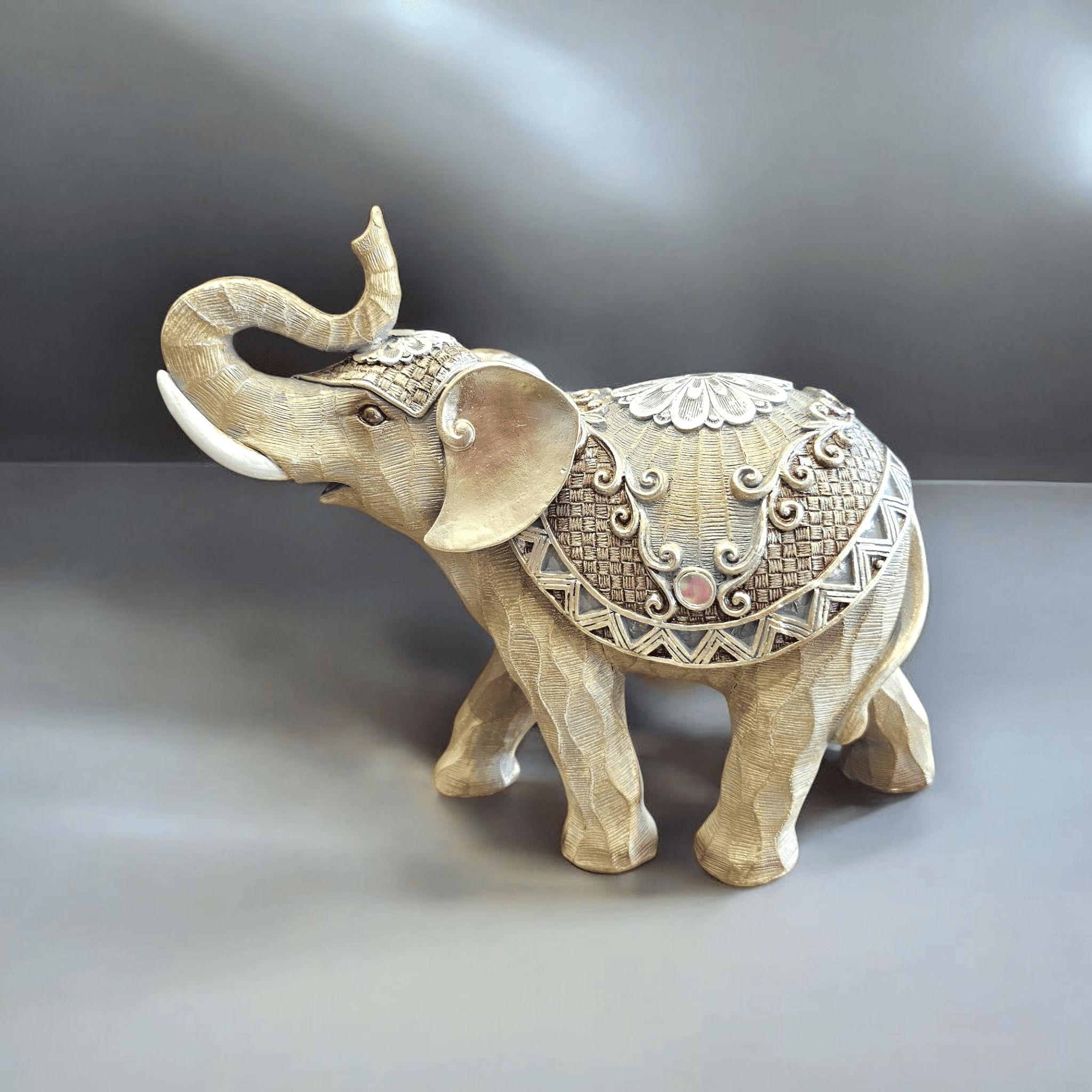 Decorative elephant figurine